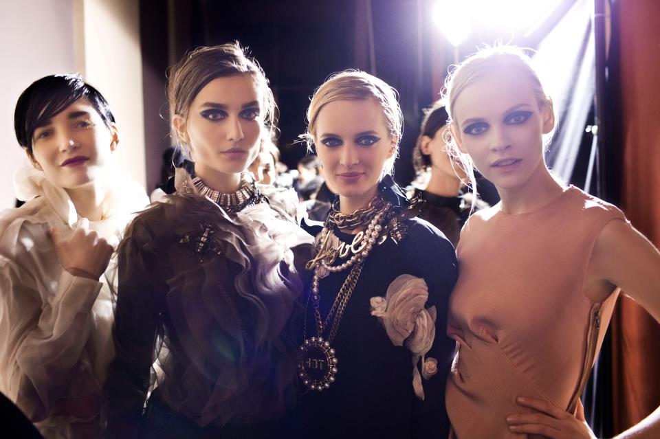 Exclusive Backstage, Lanvin FW 2013 Collection, Photography by Mark Leibowitz