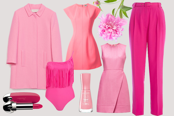 одежда розового цвета весна-лето 2014
