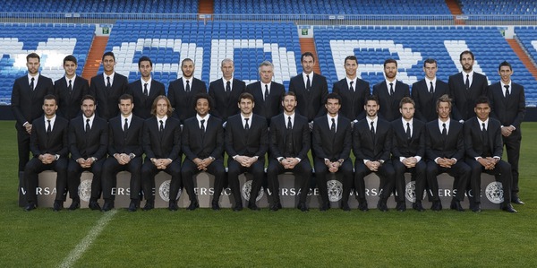 Versace Outfits Real Madrid Soccer Team