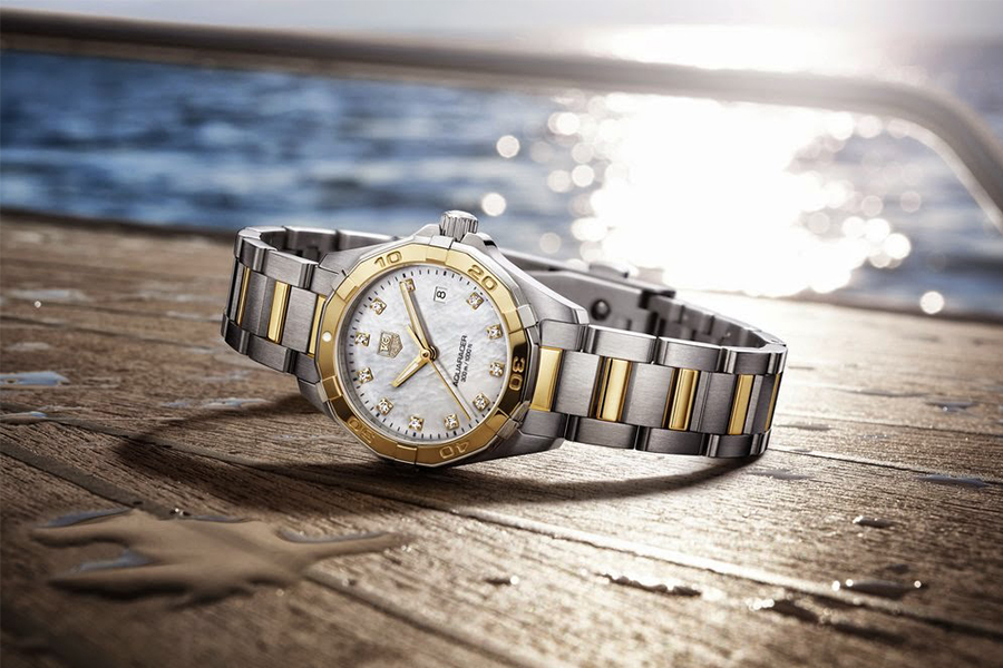 Обновление культовой модели часов Aquaracer Lady от TAG Heuer