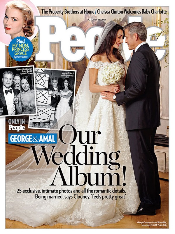 George Clooney and Amal Alamuddin's wedding1