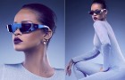 Рианна создала футуристичные очки для Dior