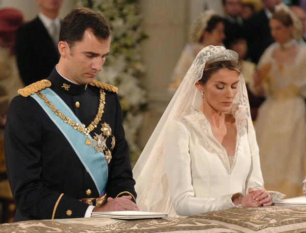 Принц Астурийский Филипп и Летисия Ортис Рокасолано